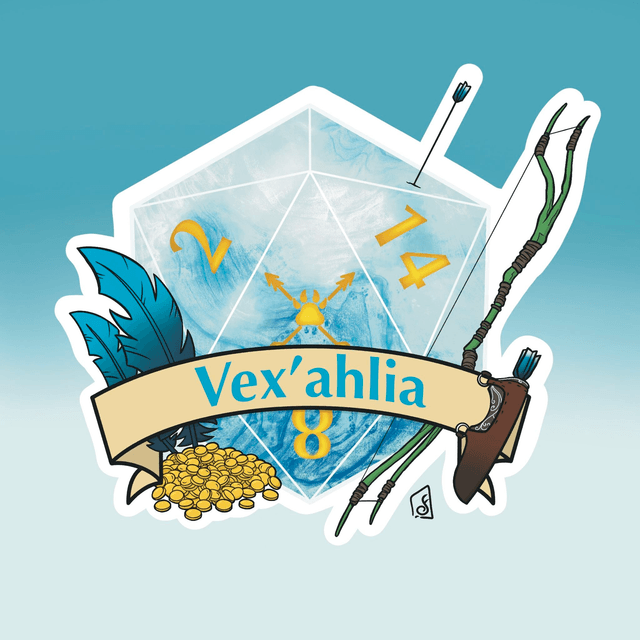 Dice Machina - Vex'ahlia inspired D20 