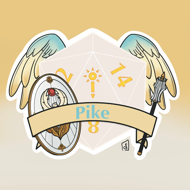Dice Machina - Pike inspired D20 