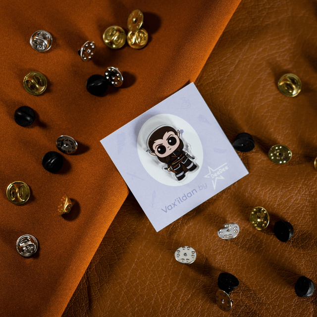 Vax'ildan inspired pins