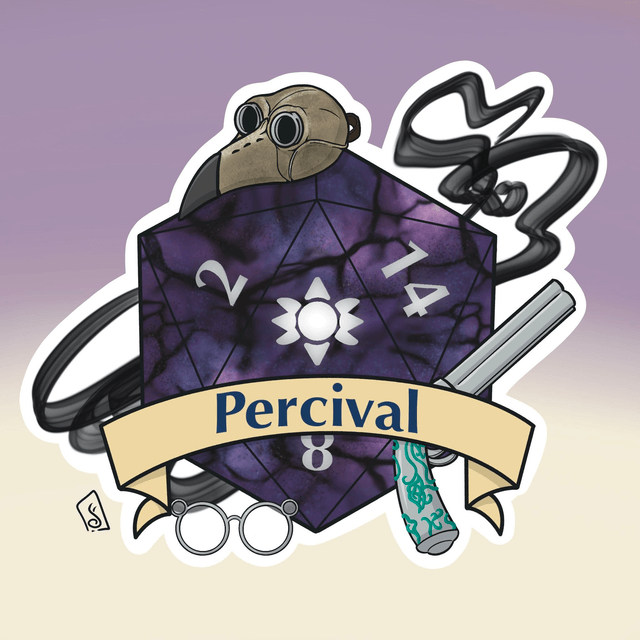 Dice Machina - Percy inspired D20 