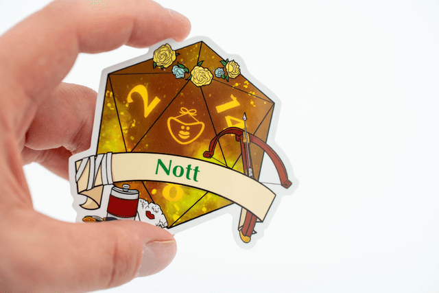 Mighty Dice - Nott inspired D20