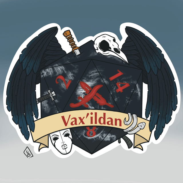 Dice Machina - Vax'ildan inspired D20 