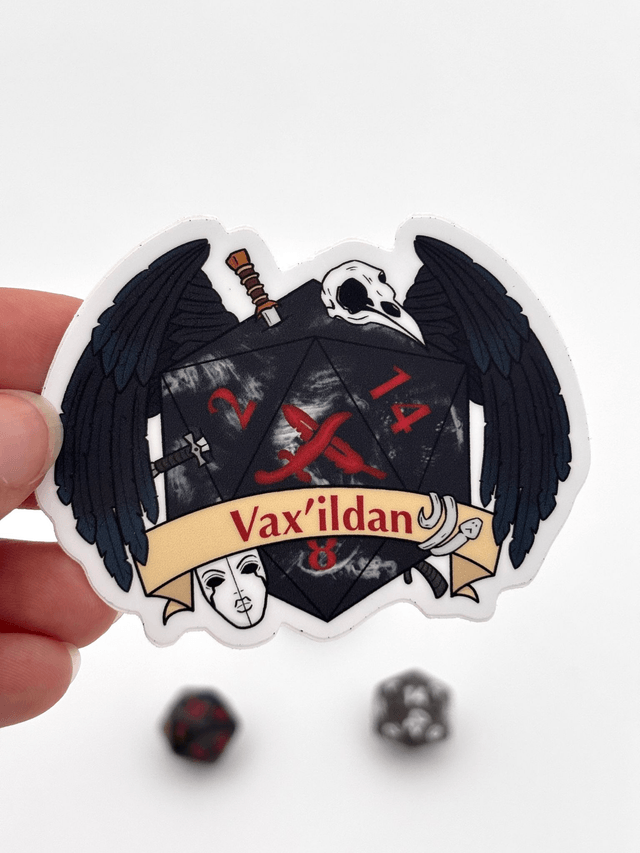 Dice Machina - Vax'ildan inspired D20 