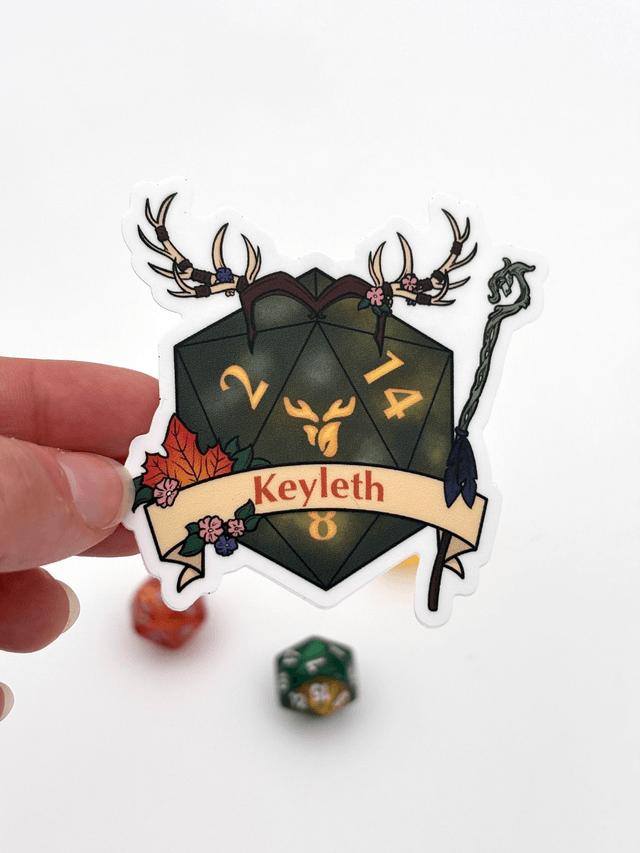 Dice Machina - Keyleth inspired D20