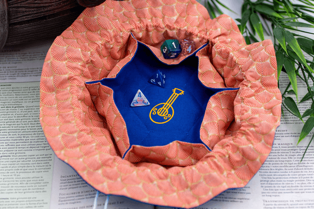 Blue boy - Dorian inspired dice bag