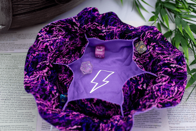 Red Moon - Imogen inspired dice bag