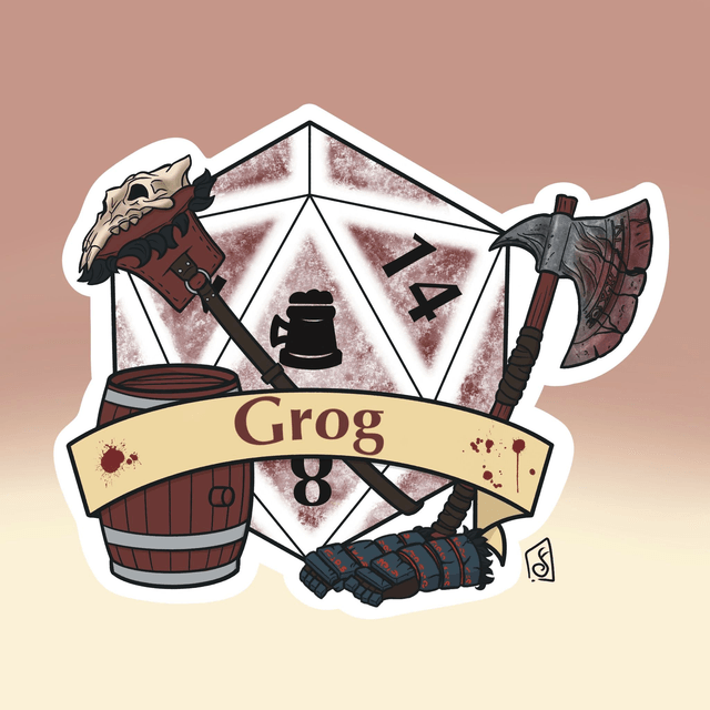Dice Machina - Grog inspired D20 