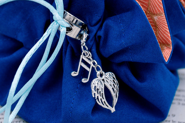 Blue boy - Dorian inspired dice bag