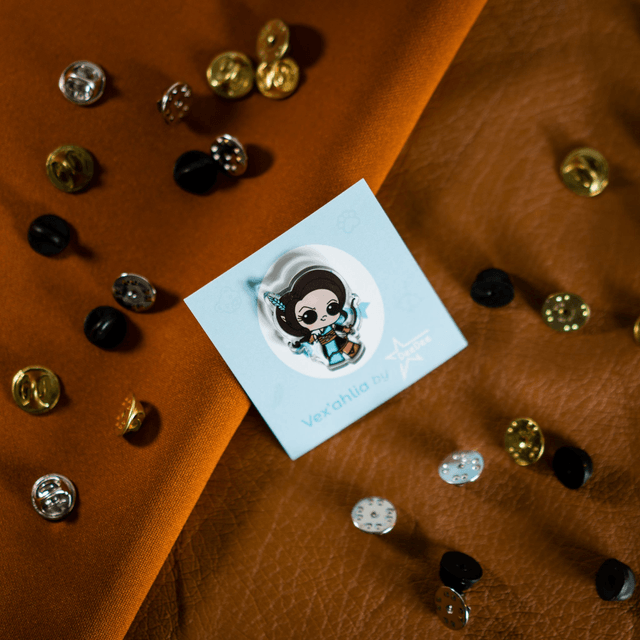 Vex'ahlia inspired pins