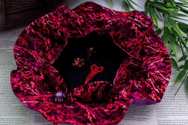 Fun Scary - Laudna inspired dice bag
