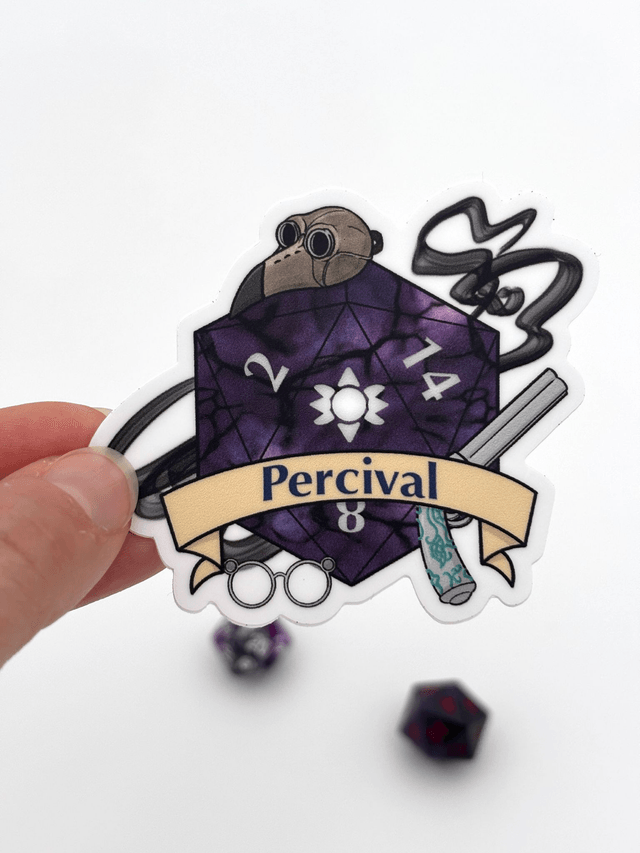 Dice Machina - Percy inspired D20 
