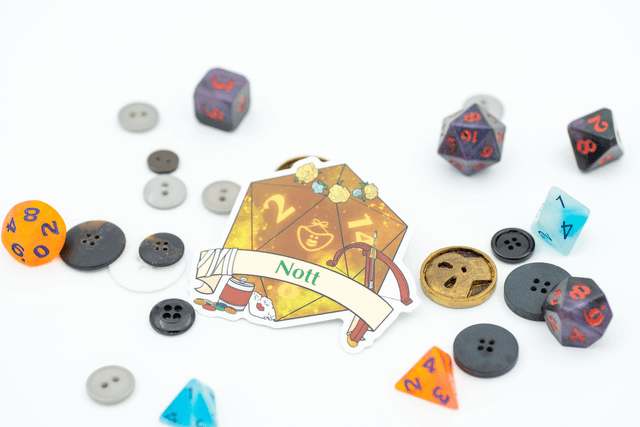 Mighty Dice - Nott inspired D20
