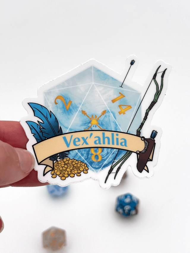 Dice Machina - Vex'ahlia inspired D20 