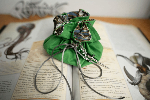 Eldritch blast - Fjord inspired dice bag