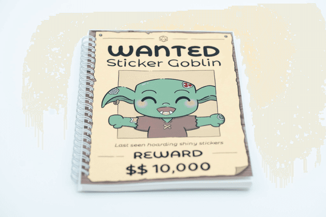 Reusable Sticker Book - Sticker Goblin