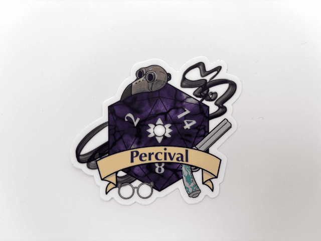 Dice Machina - Percy inspired D20 