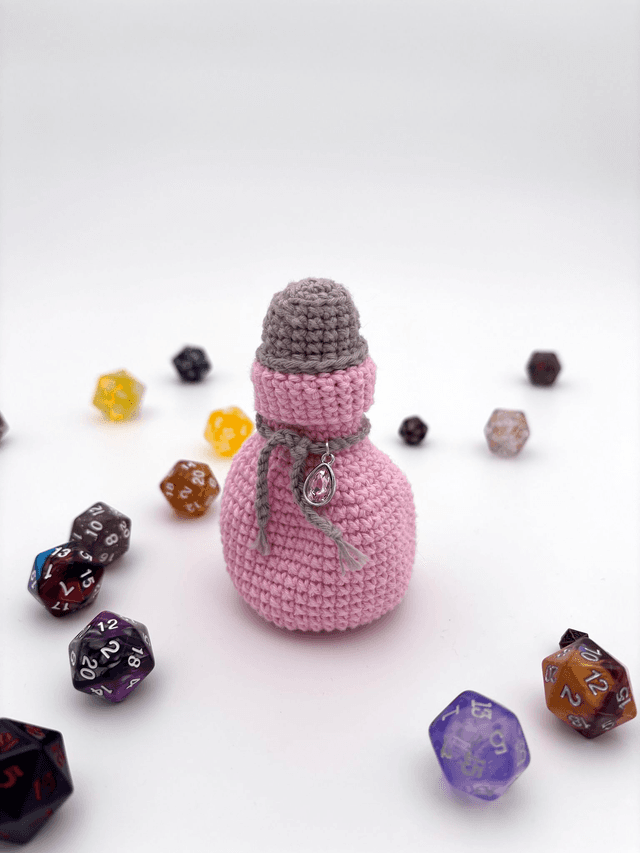 Potion Dice Bag - Light pink 